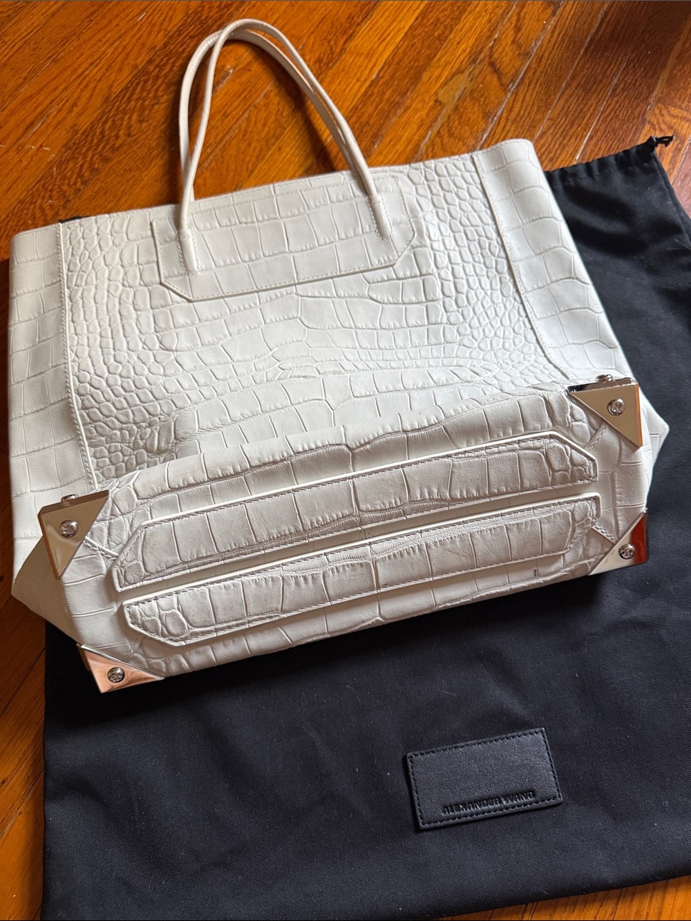Alexander Wang Croc-Embossed Tote Bag - Picture 4 of 4